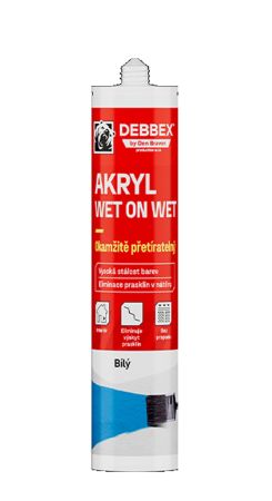 Akryl WET ON WET Bílý 280 ml