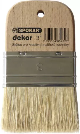 Štětec plochý DEKOR 3