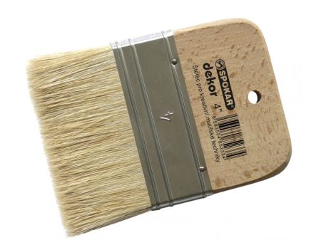 Štětec plochý DEKOR 4