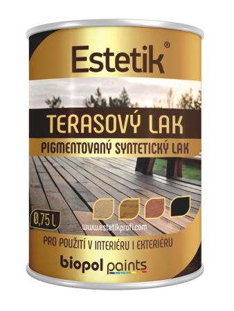 Estetik Terasový lak TEAK 2,5 L