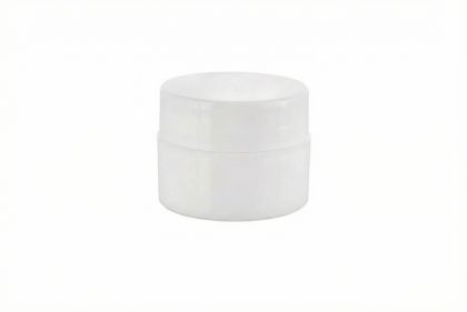 5 ml Kosmetický kelíímek bílý, víčko 