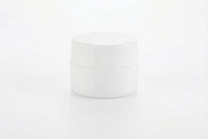 8 ml Kosmetický kelímek bílý, víčko