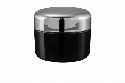 5 ml kelímek černý, stříbrné víčko + PP mezivíčko