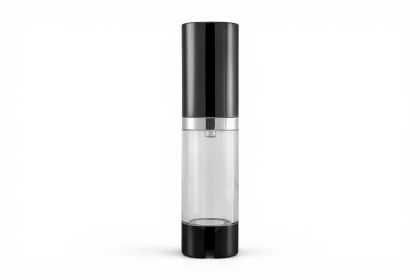15ml Airless lahvička LUX  černá LESK