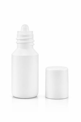 3 ml lahvička plastová bílá 