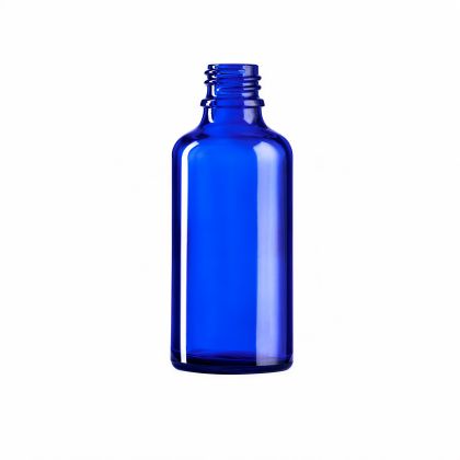 50 ml skleněná lahvička EMI 2 modrá 