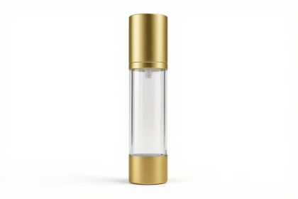 45ml Airless lahvička LUX  zlatá MAT