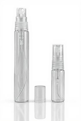 6 ml skleněná lahvička - čirá + spray