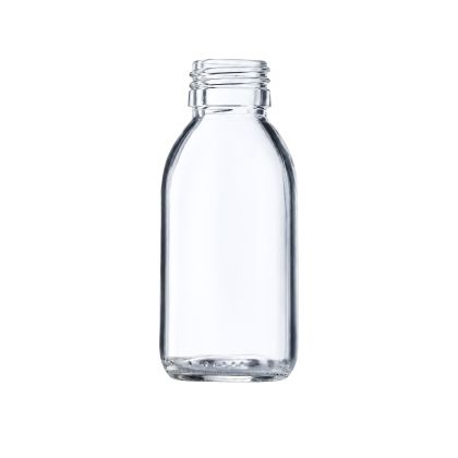 100 ml skleněná lahvička  SIRUPO čirá  28/410