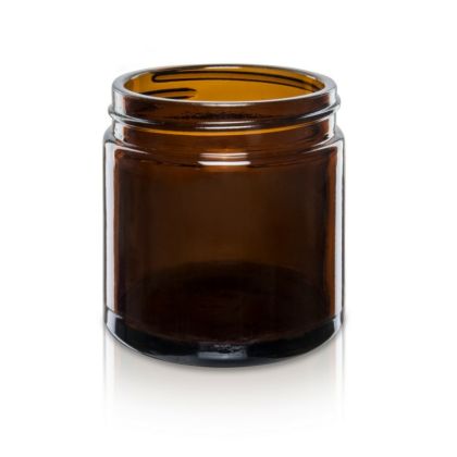 60 ml skleněný kelímek EMI 2  hnědé sklo  