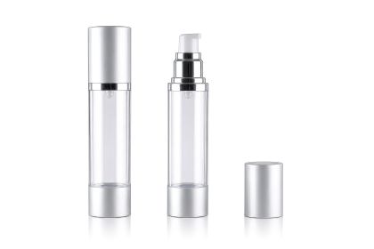 50 ml airless LUX stříbrná MAT 