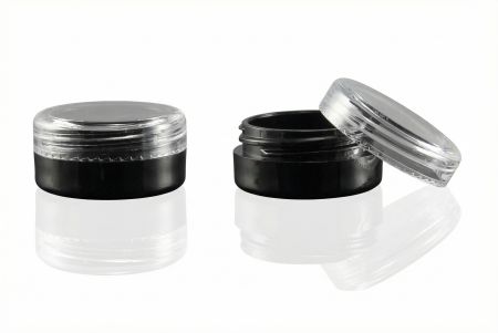 Plastový kelímek S02 černý 3ml  