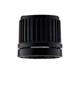 ŠROUBOVACÍ uzávěr  černý-cop 18/410