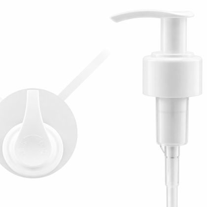 Dávkovač bílý hladký  28/410