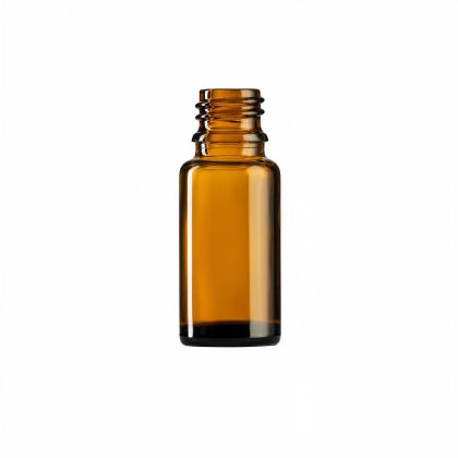 15 ml skleněná lahvička EMI hnědá_ NOVÝ ROZMĚR 