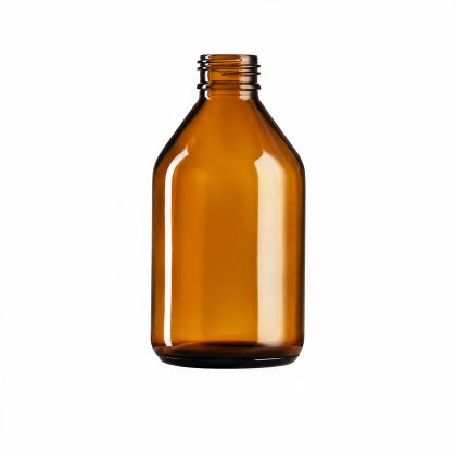 150 ml skleněná lahvička ROL hnědá 24/410