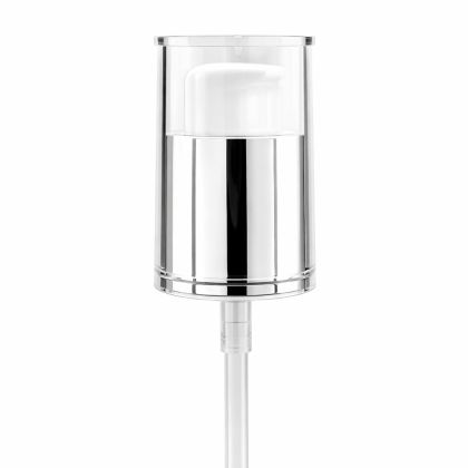 Pumpička stříbrno-bílá 97mm 20/410