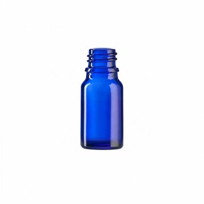 10 ml skleněná lahvička EMI modrá 