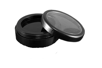 36 ml plastový kelímek na oční stíny, víčko