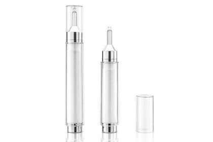 10 ml airless lahvička bílá - ve tvaru injekční stříkačky