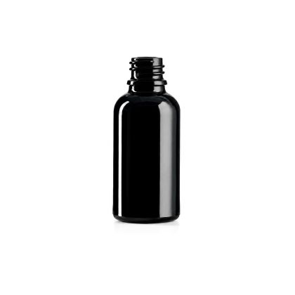 30 ml skleněná lahvička EMI černý lesk 18/410