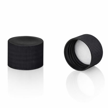 Šroubovací uzávěr 24/410 černý