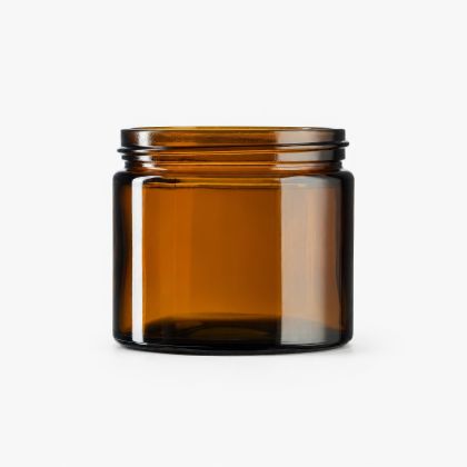 250 ml skleněný kelímek EMI hnědé sklo 