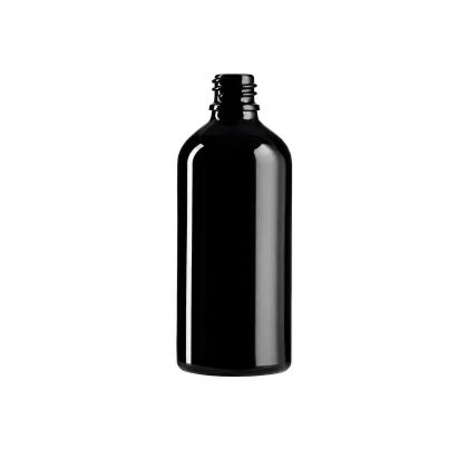 100 ml skleněná lahvička EMI černý lesk 18/410