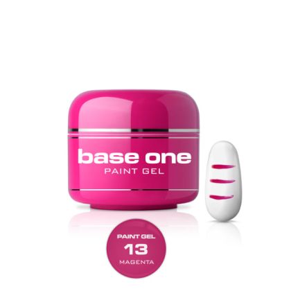 Silcare Base One Color Paint gel č.13 Purpurová 5g