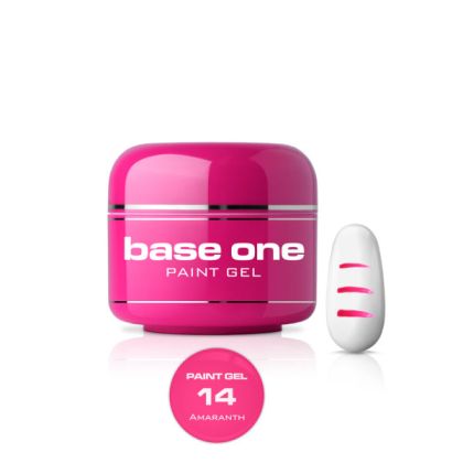 Silcare Base One Color Paint gel č.14 Amarath 5g