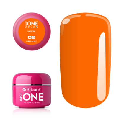Silcare Base One Color Neon č.02 Orange 5g