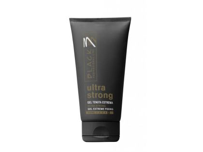 Black Gel Ultra Strong 150ml - gel na vlasy