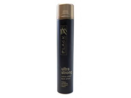 Black Ultra Strong Hair Spray 75ml - lak na vlasy