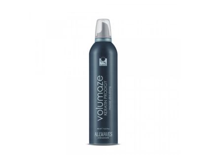 Allwaves Volumaze Keratin Mousse 400 ml - objemové tužidlo na vlasy