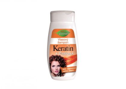 Vlasový šampon KERATIN + PANTHENOL 260 ml