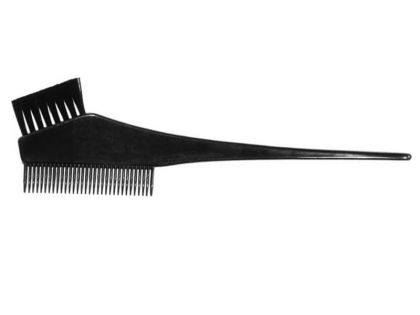 Barvící štětec na vlasy + hřebínek