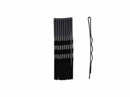 Vlasová spona 5 cm černá 10 ks