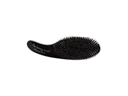 Olivia Garden The Kidney Brush 100 % Boar Black Edition - kartáč na vlasy