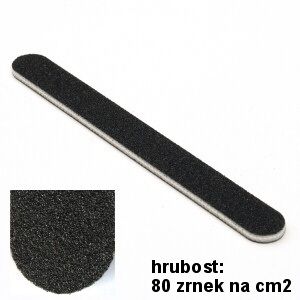 Pilník  STANDART 80/80 hrubý (černý) - rovný