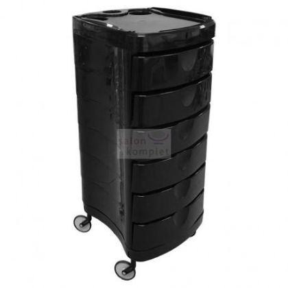 Kadeřnický stolek Ceriotti Ciak černá