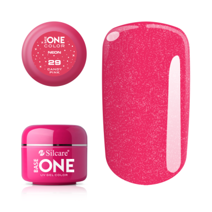 Silcare Base One Color Neon č.30 Delicious Pink 5g