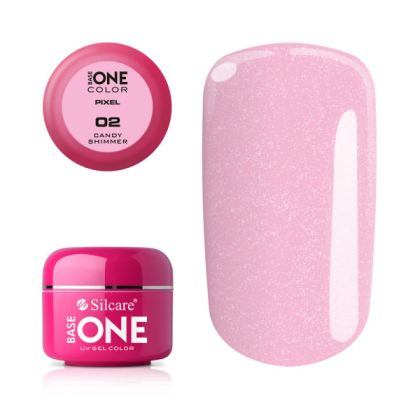 Silcare Base One Color Pixel Candy Shimmer č.02 5g