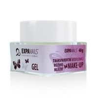 UV GEL RŮŽOVO MLÉČNÝ - transparentní 15g