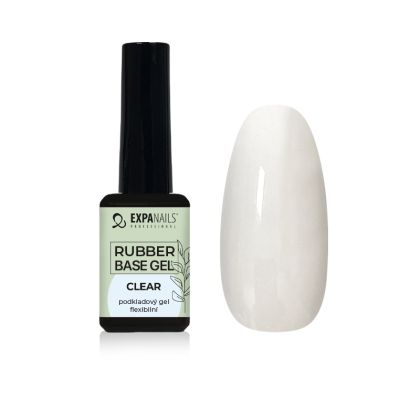 RUBBER BASE GEL - CLEAR soak off gel 11ml