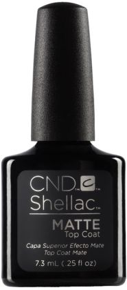 CND CND™ SHELLAC™ - MATTE TOP COAT - matná vrchní vrstva 0.25oz (7,3ml)