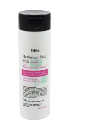 Hyaluronové Pleťové Mléko S Kaviárovým Extraktem - Hyaluronic Face Milk With Caviar Extract