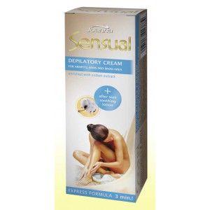 SENSUAL DEPILAČNÍ KRÉM NA PODPAŽÍ,TŘÍSLA - BAVLNA 100G