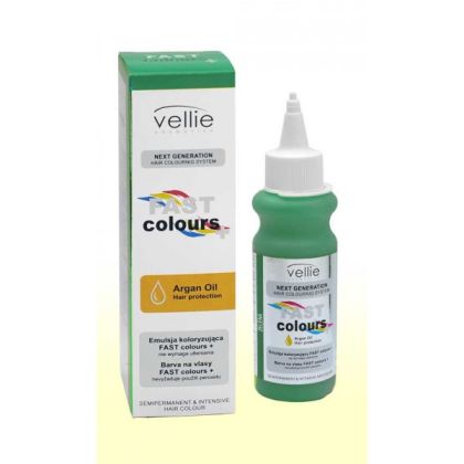 VELLIE Pistáciová Fast Colours gelová barva na vlasy
