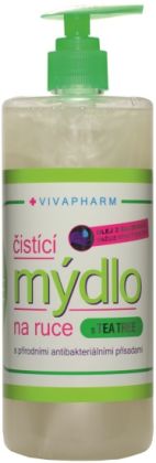 Antibakteriální čistící mýdlo na ruce 500 ml VIVAPHARM