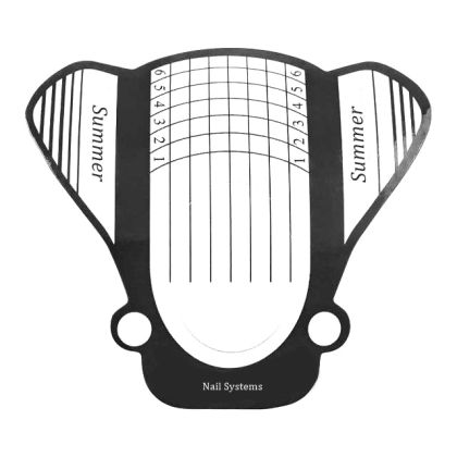 ŠABLONY - BLACK SUMMER fólie průhledné 500 ks